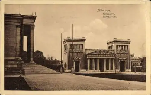 Ak München Maxvorstadt, Propyläen