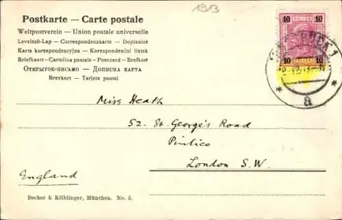 Ak Lindau am Bodensee Schwaben, Blick vom Leuchtturm, Hafenansicht, Stadtansicht, Boote