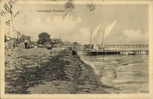 Ak Ostseebad Niendorf Timmendorfer Strand, Strand, Boote, Segelboote