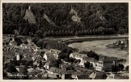 Foto Ak Bad Karlshafen an der Oberweser Hessen, Totalansicht