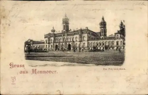 Ak Hannover in Niedersachsen, Polytechnikum