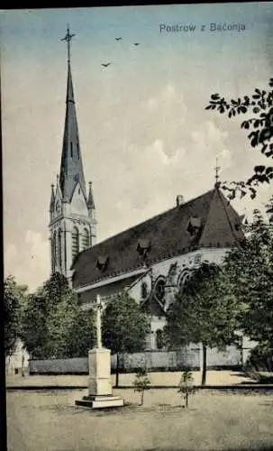 Ak Storcha Göda in der Oberlausitz, Kirche
