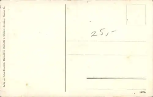 Ak Wuischke Weißenberg in Sachsen, Oberförsterei