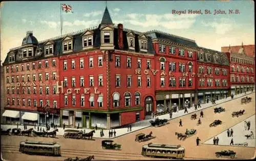 Ak St John New Brunswick Kanada, Royal Hotel