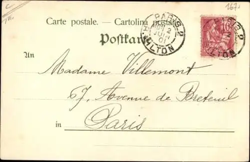 Ak Frau mit Obstschale, Herbstlaub