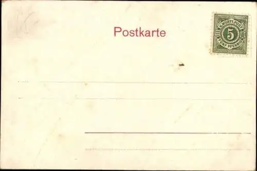 Ak Stuttgart in Württemberg, Blick vom Hauff'schen Gute