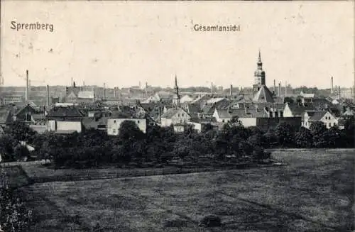 Ak Spremberg in der Lausitz, Gesamtansicht