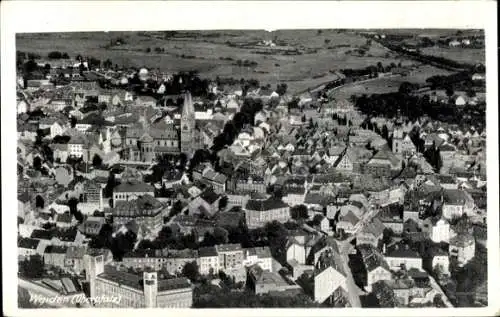 Ak Weiden in der Oberpfalz, Fliegeraufnahme