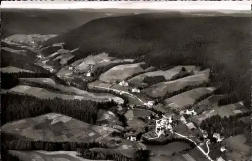 Ak Reinerzau Alpirsbach im Schwarzwald, Fliegeraufnahme
