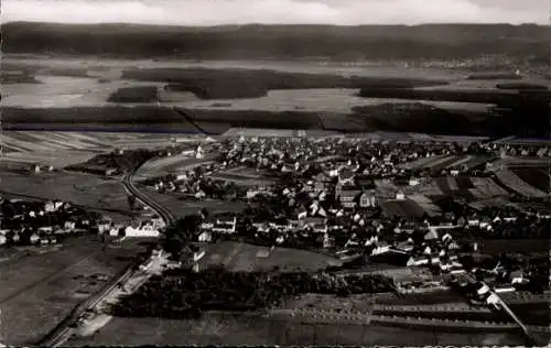 Ak Ramstein Miesenbach in der Pfalz, Fliegeraufnahme