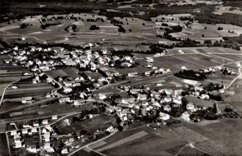 Ak Raisting Oberbayern, Fliegeraufnahme
