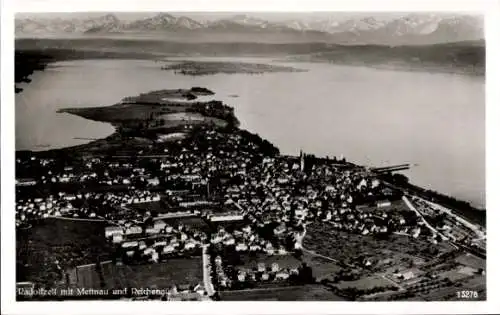 Ak Radolfzell am Bodensee, Fliegeraufnahme