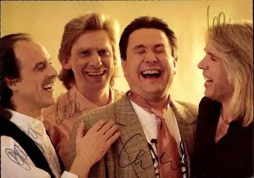 Ak Musikgruppe Leinemann, Portraits, Autogramme