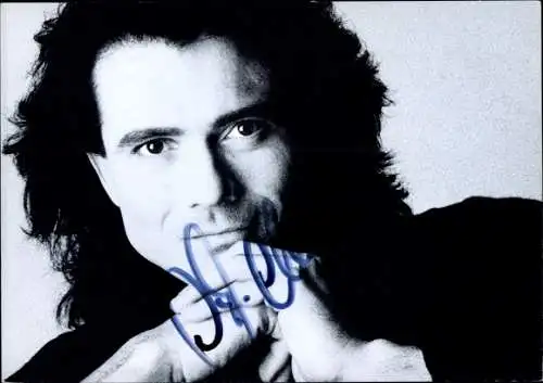 Ak Sänger Andreas Martin, Portrait, Autogramm