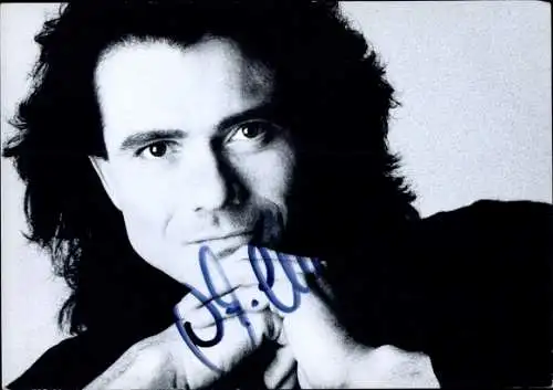 Ak Sänger Andreas Martin, Portrait, Autogramm