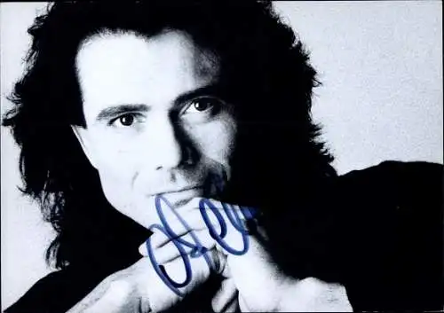 Ak Sänger Andreas Martin, Portrait, Autogramm