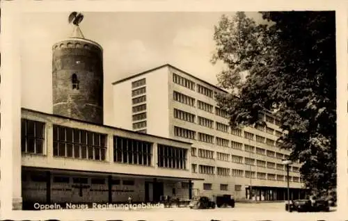 Ak Opole Oppeln Schlesien, Neues Regierungsgebäude