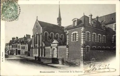 Ak Romorantin Loir et Cher, Pensionnat de la Nativite