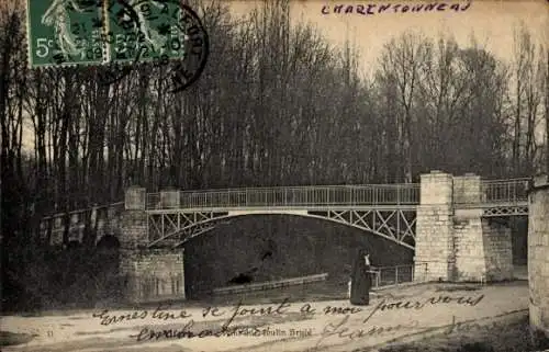 Ak Charentonneau Val de Marne, Brücke
