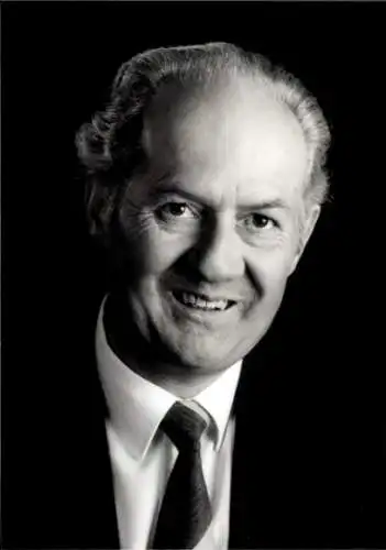 Foto Politiker Ernst Müller, Bürgermeister von Mittelberg, Autogramm