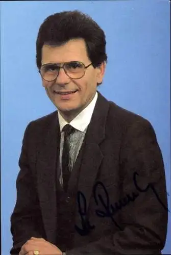 Foto Politiker Leopold Kichentzký, Stockerau, Österreich, Autogramm