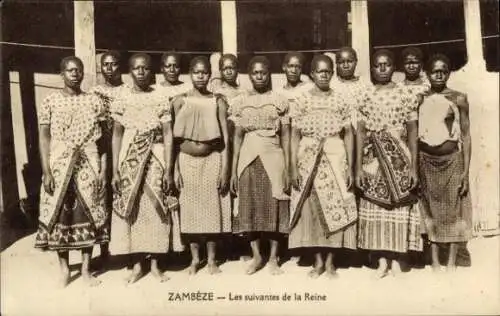 CPA Zambéze, Les suivantes de la Reine