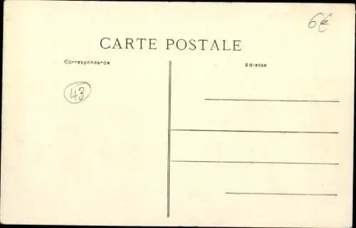 Ak Vergongheon Haute Loire, Gesamtansicht