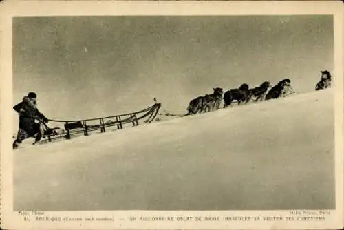 Ak Kanada, Canadian Far North Missions, Missionsoblate der Unbefleckten Jungfrau Maria