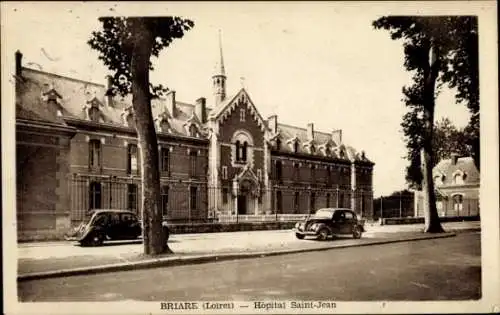 Ak Briare Loiret, Hopital Saint Jean