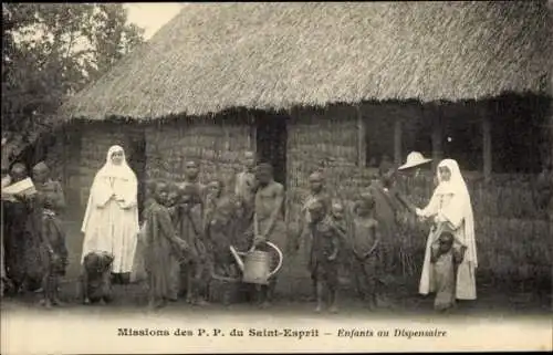 Ak Missionen der PPs des Heiligen Geistes, Kinder in der Apotheke