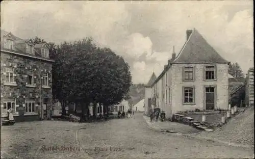 Ak Saint Hubert Yvelines, Place Verte