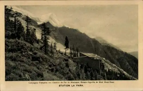 Ak Mont Blanc Haute Savoie, Aiguille du Midi Mont Blanc, Station la Para