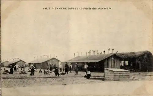 Ak Souge Gironde, Camp, Cuisines des 144. et 57.