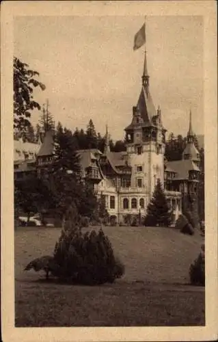 Ak Sinaia Rumänien, Castelul Peles, Schloss