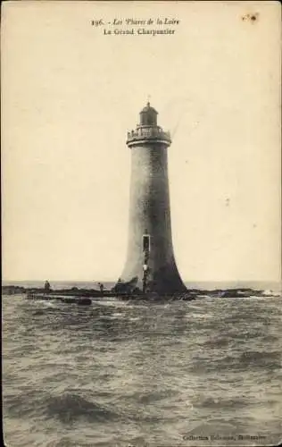 Ak Frankreich, Leuchtturm