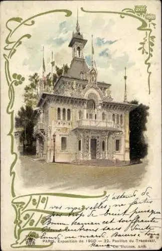 Ak Paris, Weltausstellung 1900, Pavillon du Transvaal