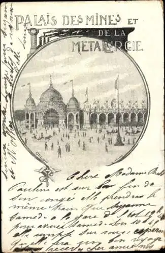 Künstler Ak Orlow, Palais für Minen und Metallurgie, Gewerbeausstellung
