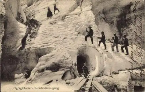 Ak Kanton Bern, Eiger, Mönch, Jungfrau, Eigergletscher, Gletscherbesteigung