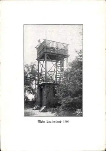 Gedicht Ak Neujahr 1940, Johannes Cotta, Mein Luginsland 1909