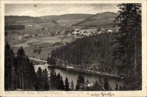 Ak Schluchsee im Schwarzwald, Gesamtansicht