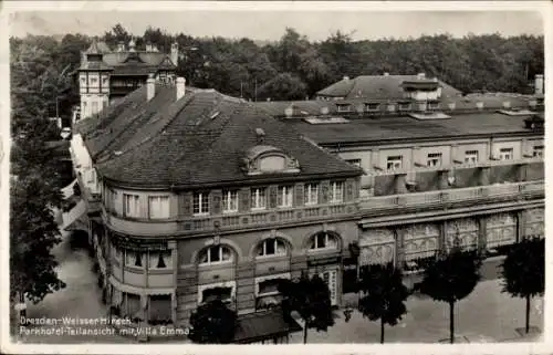 Ak Dresden Weißer Hirsch, Parkhotel, Villa Emma