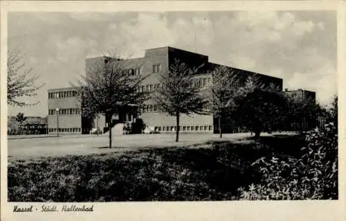 Ak Kassel in Hessen, Städ. Hallenbad