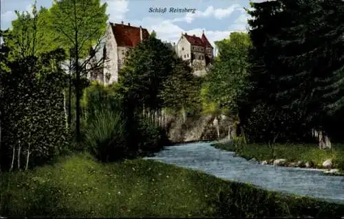 Ak Reinsberg in Sachsen, Schloss Reinsberg