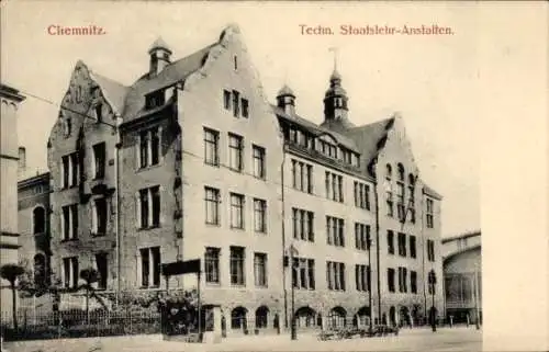 Ak Chemnitz in Sachsen, Technische Staatslehranstalten