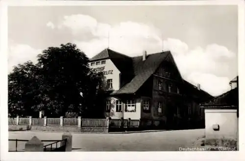 Ak Deutschbaselitz Kamenz Sachsen, Gasthof