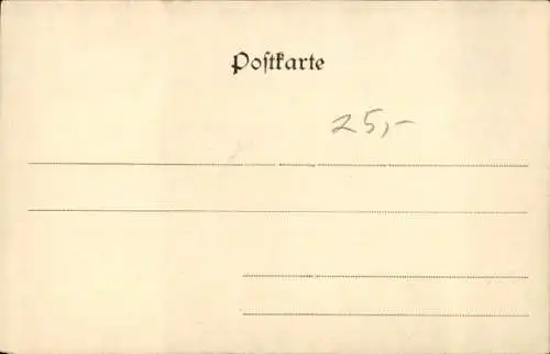 Ak Gaußig in der Oberlausitz, Waldhaus