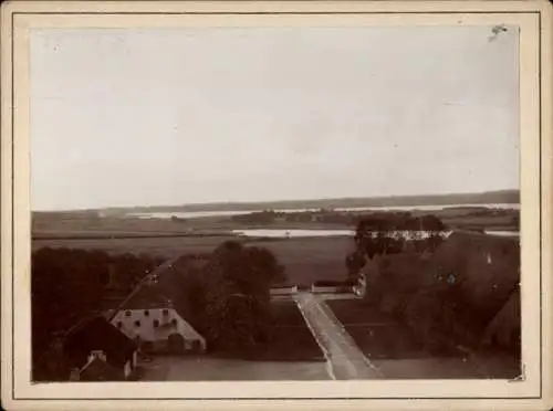 Foto Büstorf Rieseby in Schleswig Holstein, Büstorfer Hof, Panorama, Schlei
