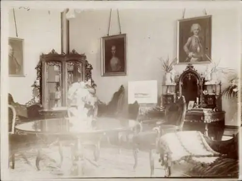 Foto Büstorf Rieseby in Schleswig Holstein, Gut Büstorf, Büstorfer Haus, Wohnzimmer