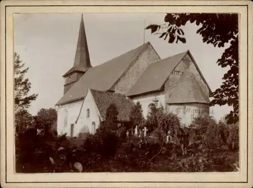 Foto Rieseby in Schleswig Holstein, Kirche, Friedhof