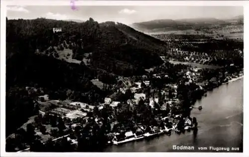 Ak Bodman Ludwigshafen am Bodensee, Fliegeraufnahme